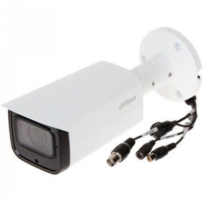 HDCVI відеокамера 8 Мп Dahua DH-HAC-HFW2802TP-A-I8-VP (3.6мм) з вбудованим мікрофоном для системи відеоспостереження